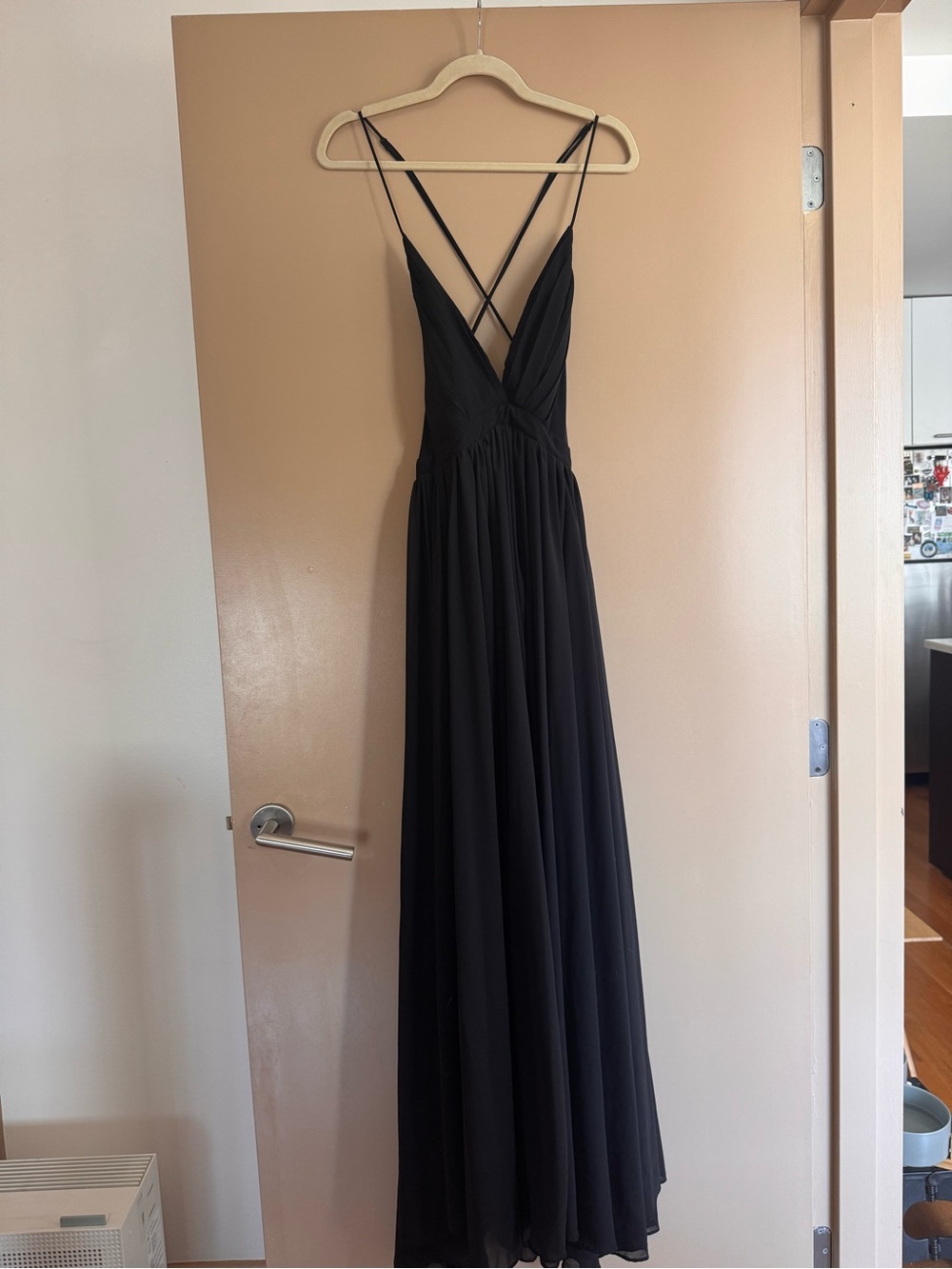 Meghan Los Angeles Spaghetti-Strap Maxi Dress